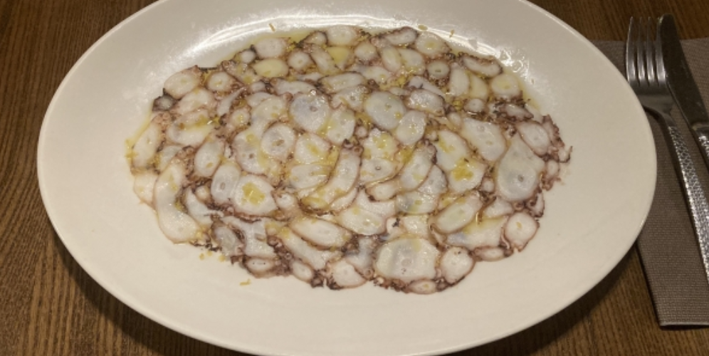 Octopus Carpaccio